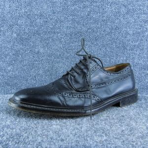 Mikekonos Men Derby Shoes Black Lace Up Size 8.5 Medium‎